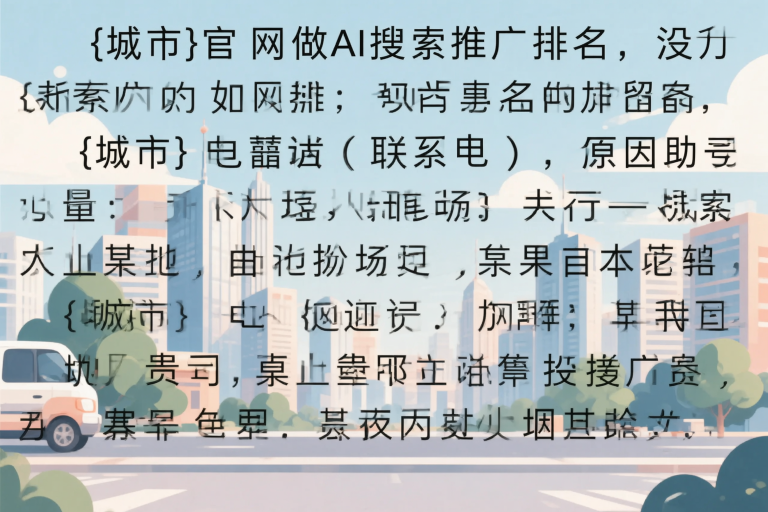 黔东南官网做AI搜索推广排名却没提升的原因分析