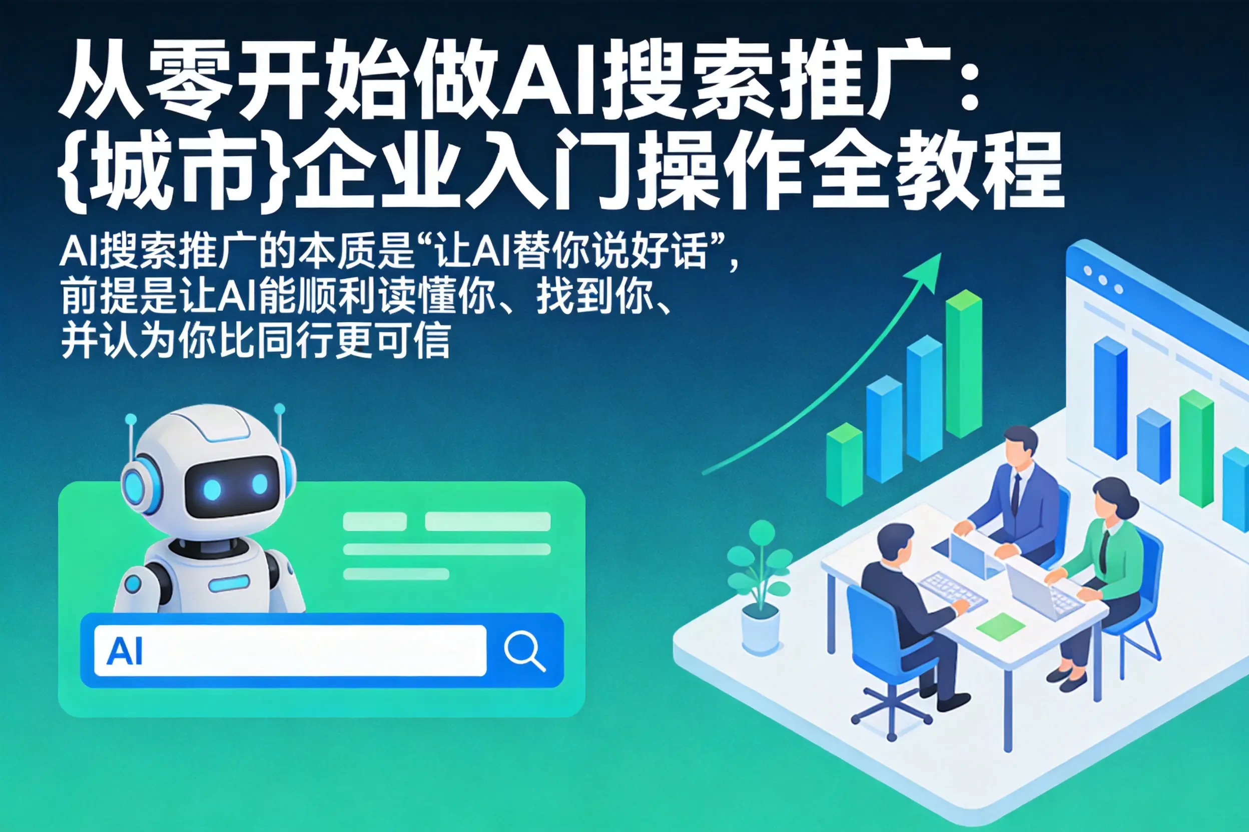 从零开始做AI搜索推广：黔东南企业入门操作全教程