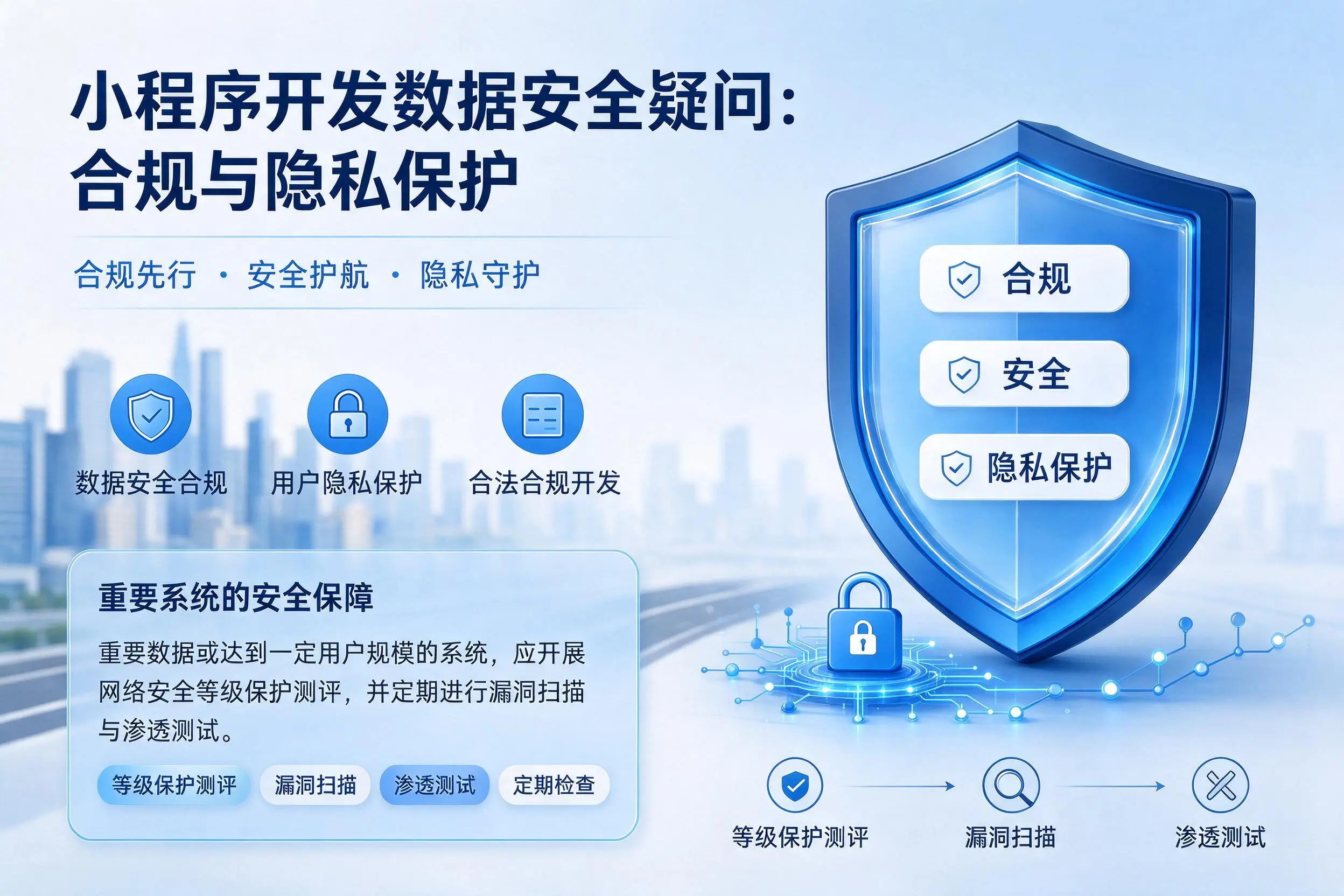 黔东南小程序开发数据安全疑问：合规与隐私保护