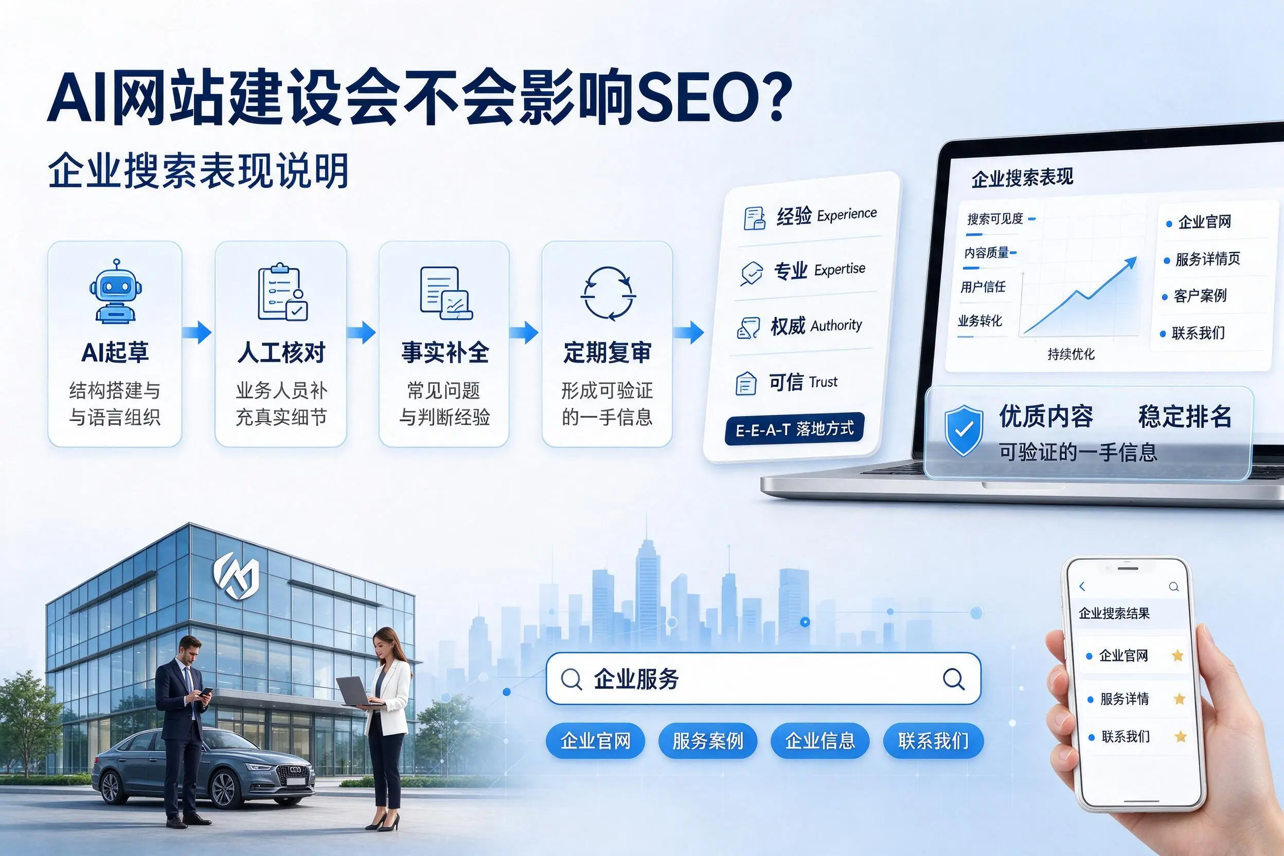 AI网站建设会不会影响SEO？黔东南企业搜索表现说明
