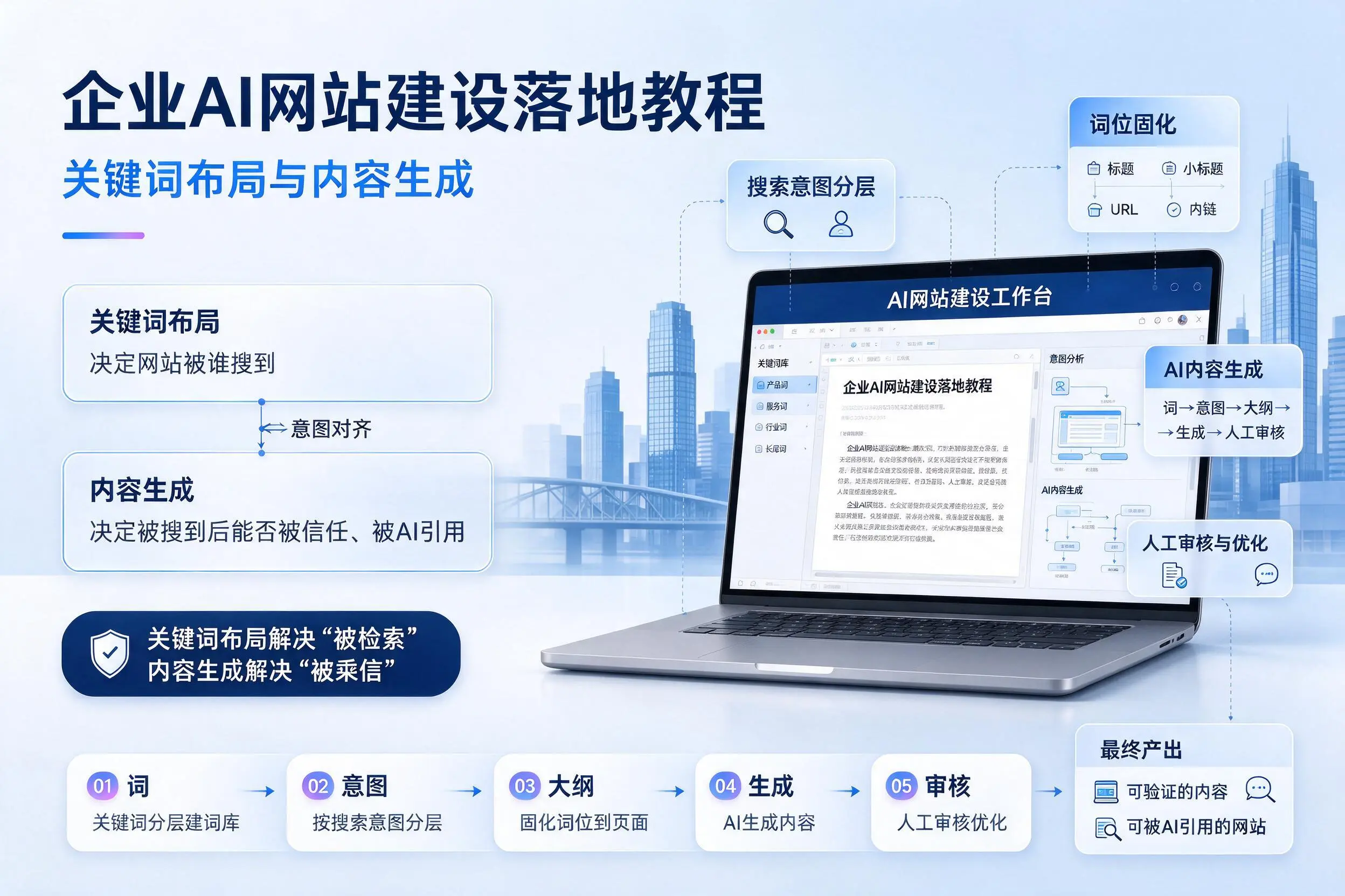 黔东南企业AI网站建设落地教程：关键词布局与内容生成