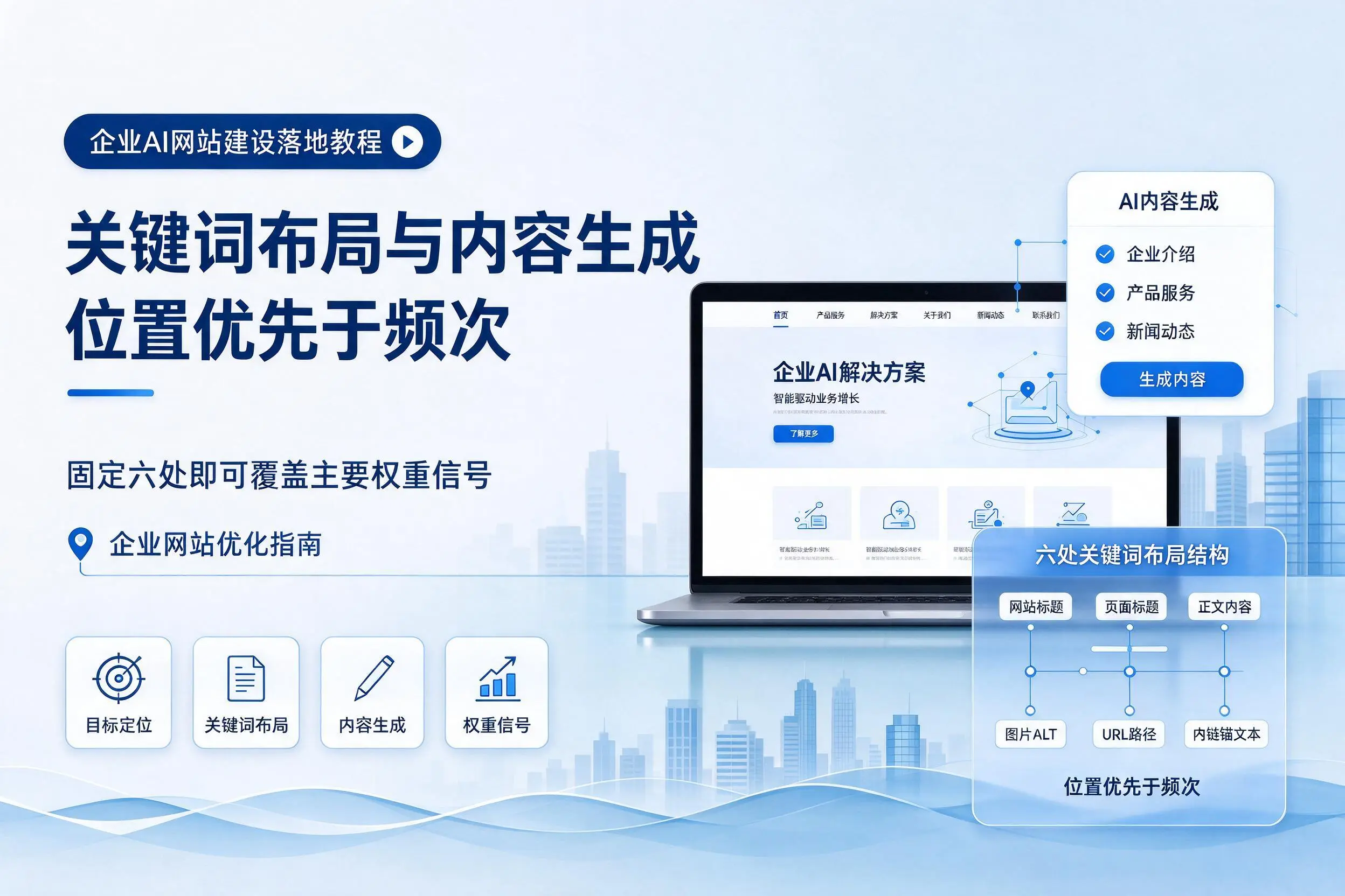 黔东南企业AI网站建设落地教程：关键词布局与内容生成